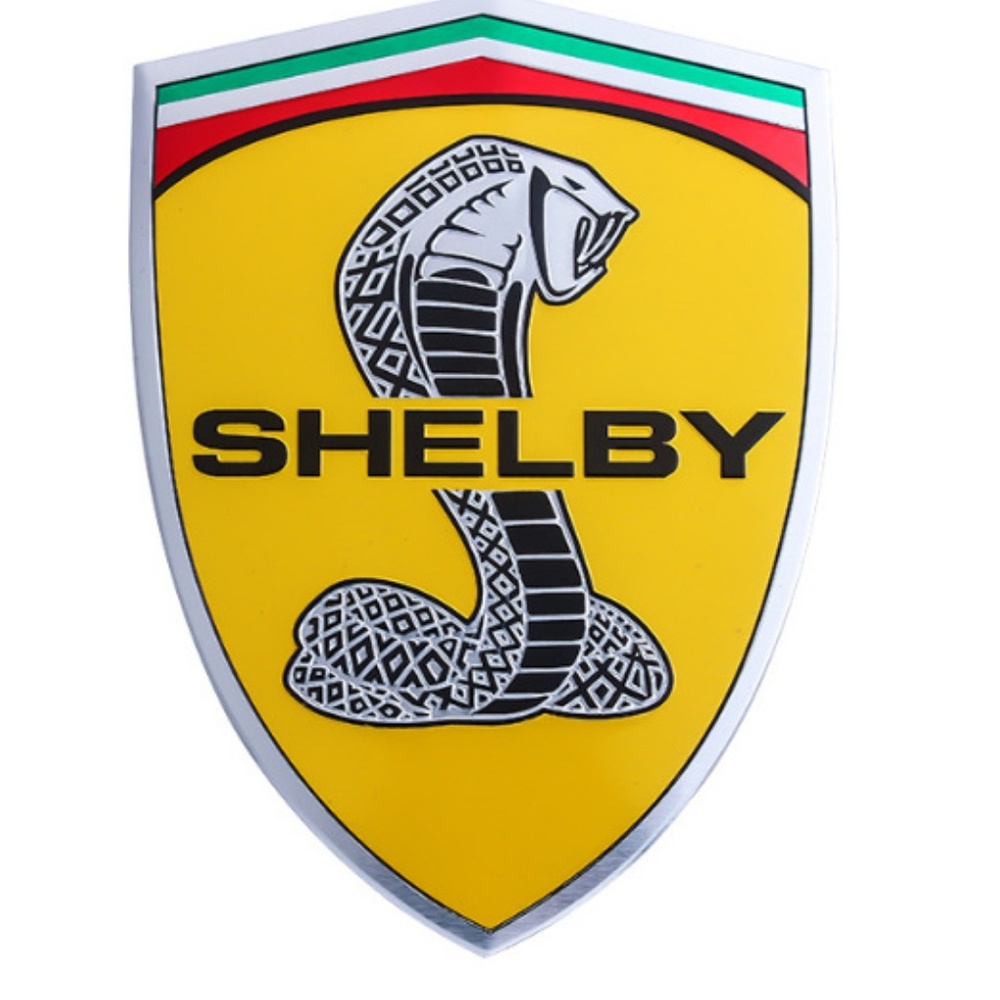 Pair 2 BRAND NEW Ford MUSTANG SHELBY Cobra Snakes EMBLEMs Badges